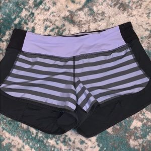 Lululemon speed shorts